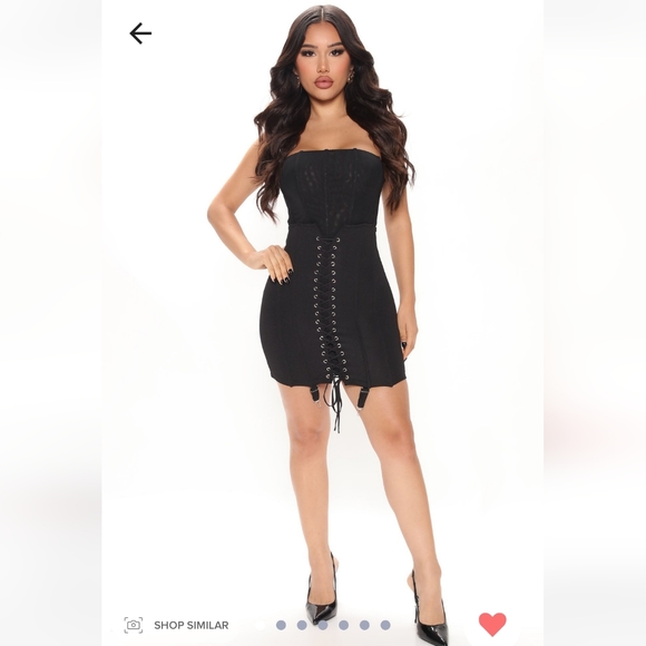 Sexy lace up skirt - Picture 2 of 5